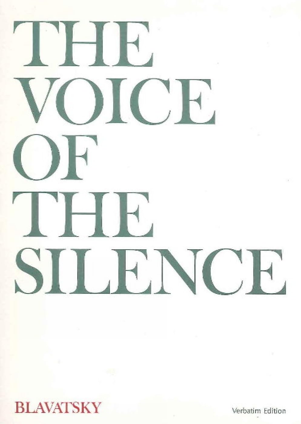 Buy Voice of the Silence — BookShops.in