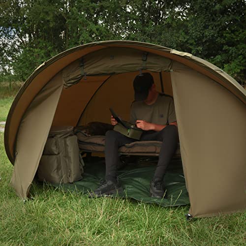 Pop-Up Bivvy Speedflex Compact One Man Green - Carper Tackle - Image 6