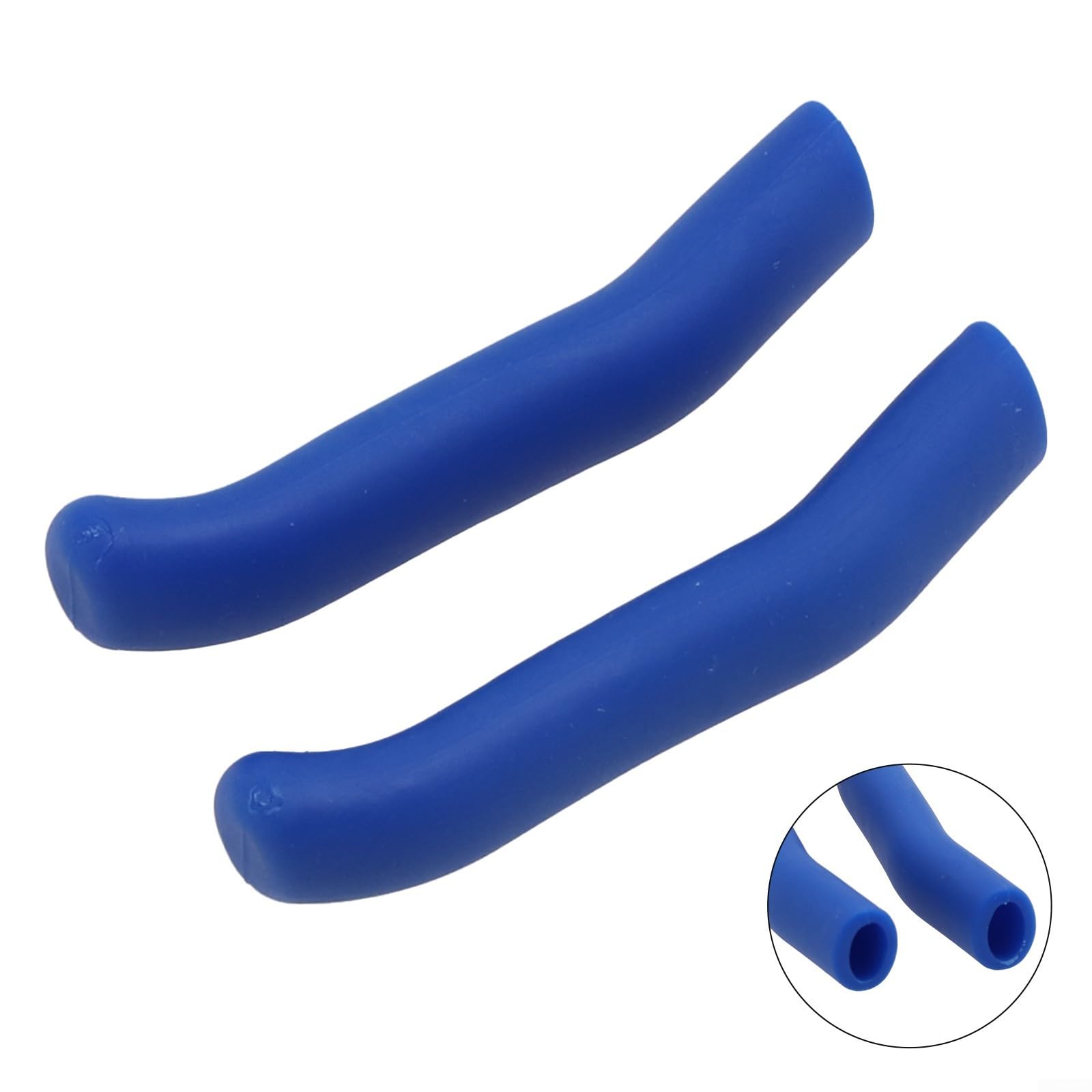 Copriva freno antiscivolo in TPR progettate per bici da strada e mountain bike, vestibilità comoda (1 paio) (blu)