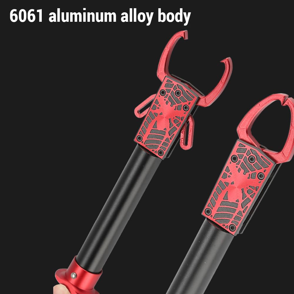Wielofunkcyjny chwytak do warg rybnych ze stopu aluminium, mocny zacisk do kontroli ryb do różnych scenariuszy wędkarskich