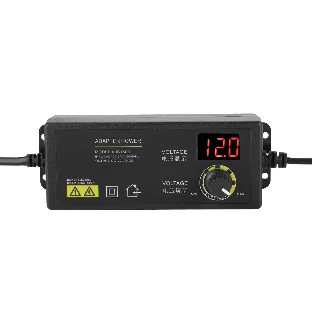 Alimentatore Dimmerabile 60W 5A 3-12V - Tensione Regolabile Con Display LED, Per Motori/LED - Foto 3