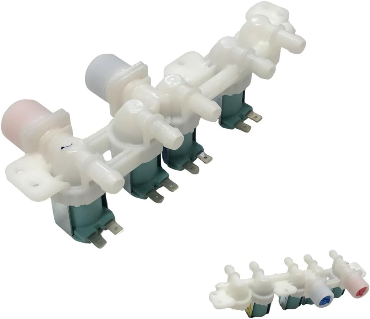 Washing Machine Inlet Valve - Hot And Cold Compatible with Samsung Model Numbers WA47CG3500AVA4, WA47CG3500AWA4, WA47CG3530AWA4