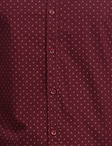 Image of Spykar Men's Printed Slim Fit Shirt