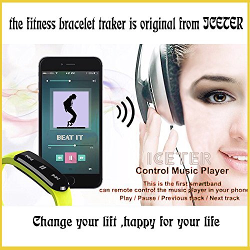 Braccialetto Fitness,ICETER Bluetooth braccialetto...