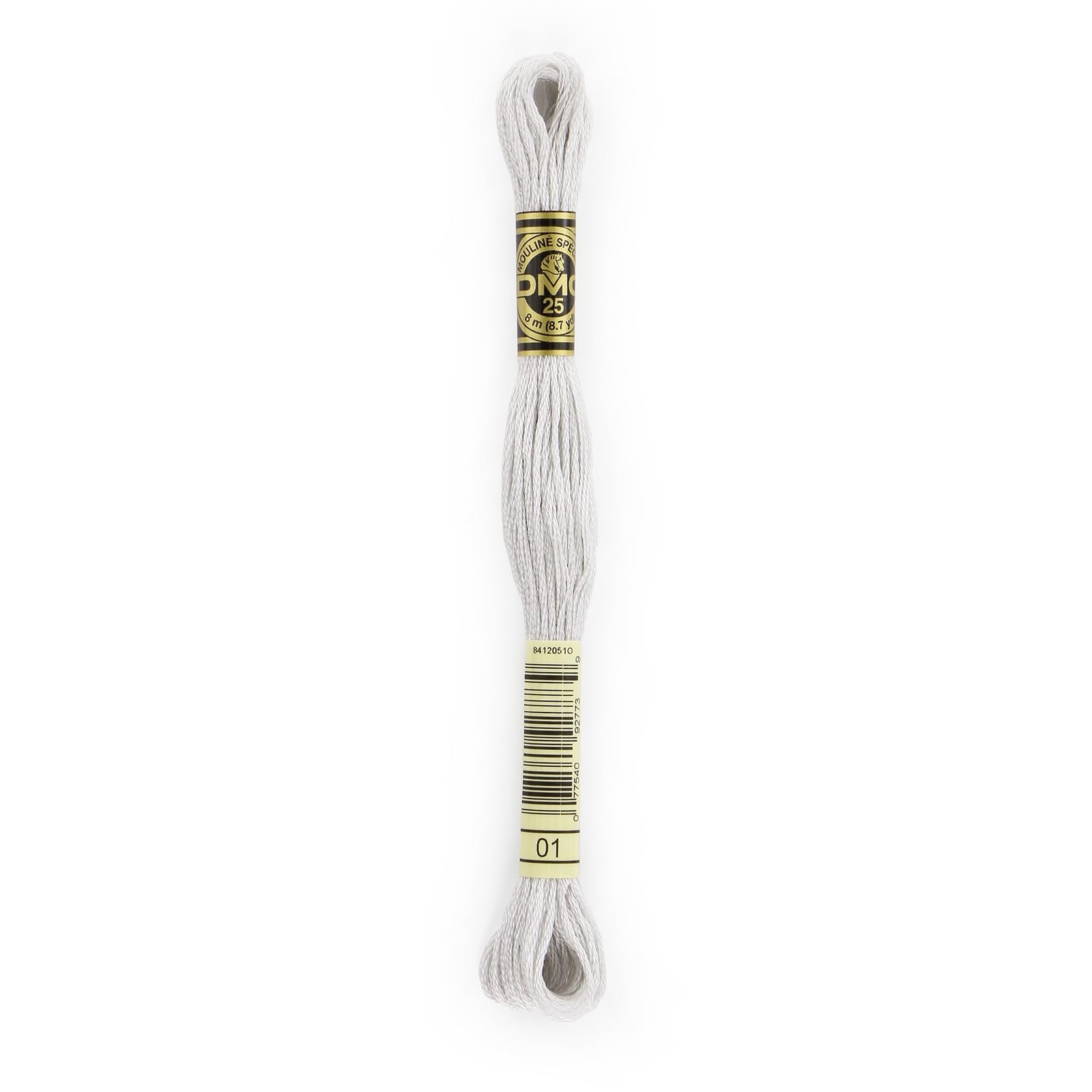 6-Strand Embroidery Cotton 8.7yd - White Tin