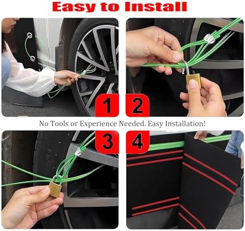 RV Skirting Kit - Winter Insulation Panels with Steel Mesh Bottom, Wind & Snow Resistant, 36in Height, 43FT Length - Perfect for Gardens, Outdoor, and Yards