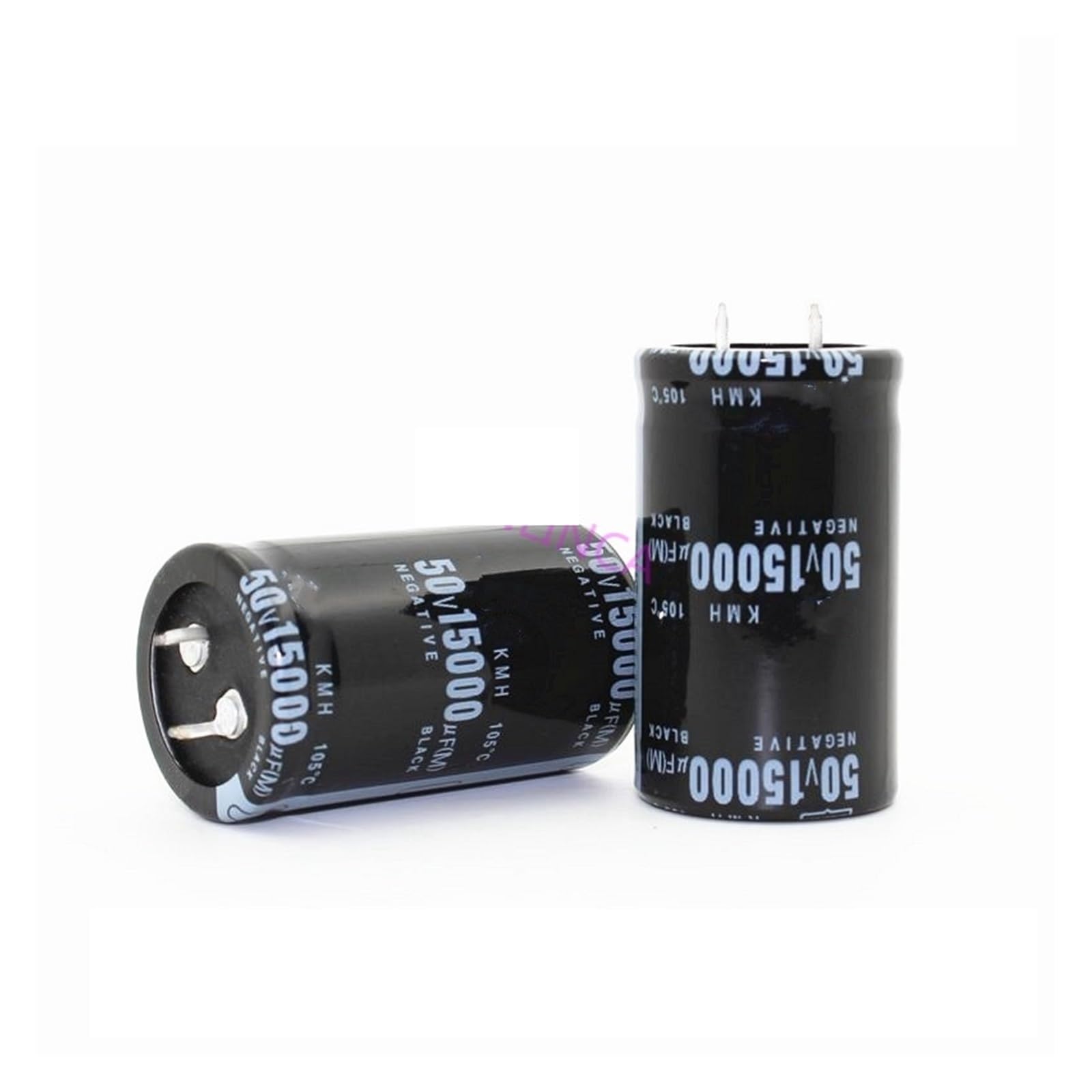 2 sztuki AT666 50v15000uf Radial DIP aluminiowy kondensator elektrolityczny 50 V 15000uf tolerancja 20% rozmiar 30 x 50 mm 20%