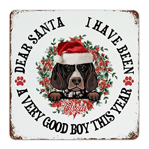 Plaque en métal rétro de Noël, l'idée cadeau déco murale idéale