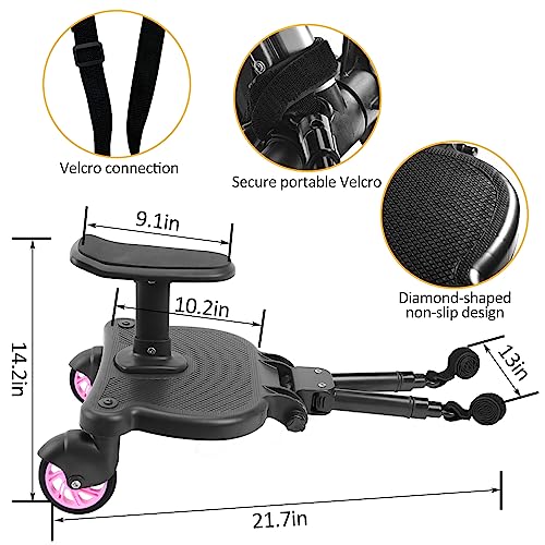 image for OmegaGym 2024 New-Universal Stroller Board Buggy Board with Detachable
