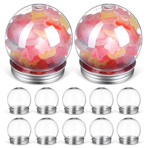 iplusmile 12 Stück 150 Ml DIY-Schneekugel Aus Durchsichtigem...