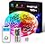 DAYBETTER Smart RGB Led Strip Lights, 100ft Led Lights for Bedroom with App Control, Multicolor Changing Led Light Strips Apply for Home Decor, Living Room, Kitchen, Home Party Decoration