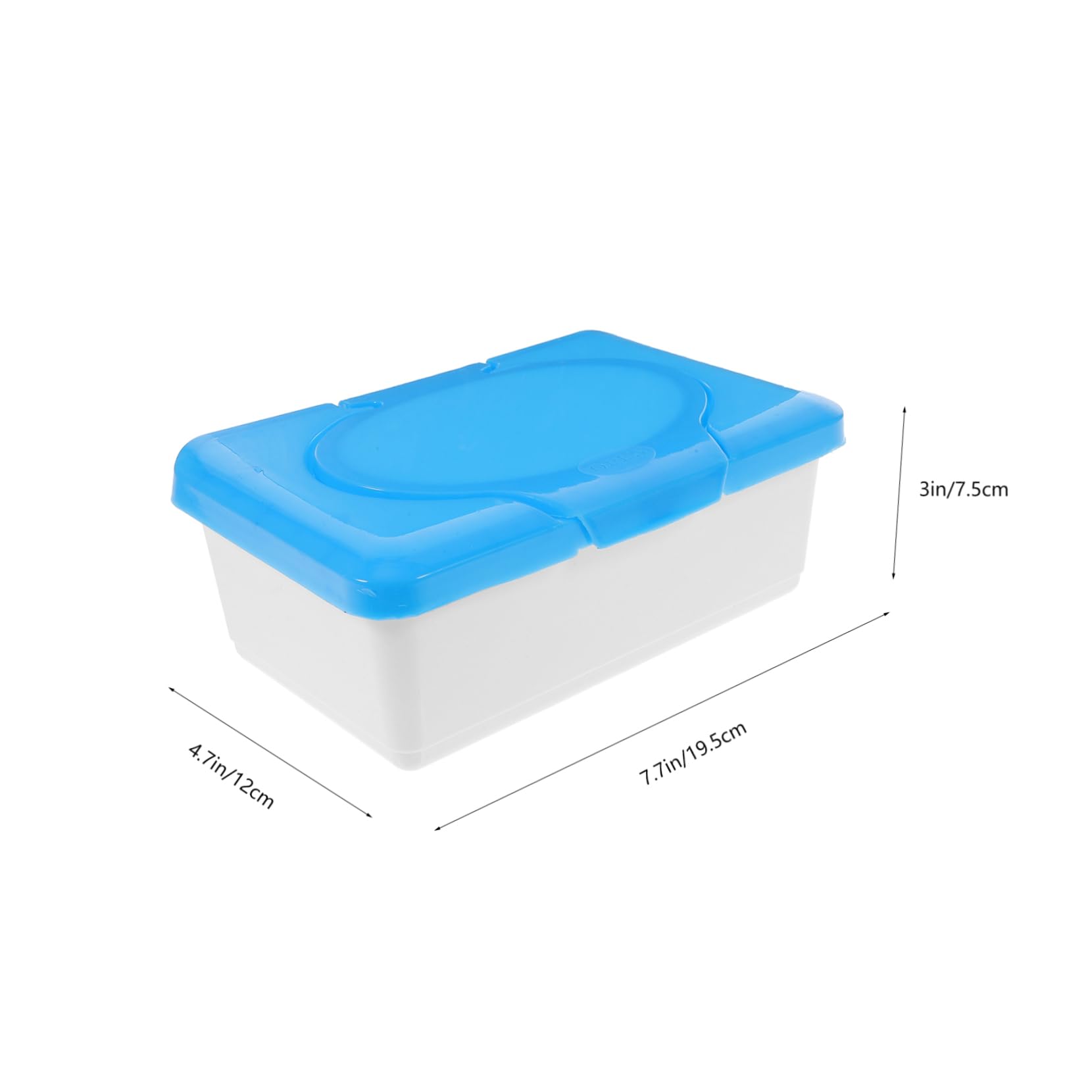 Ciieeo Sturdy Wet Tissue Box Fit for Restaurant Office Household Automotive Hotel Rooms