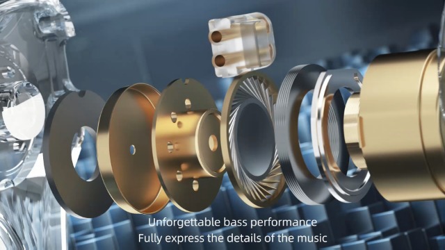 Auricolari KZ EDX Lite IEM - Driver Dinamico, Cavo Staccabile Con Microfono, Per Musica Pop E Live - Foto 5