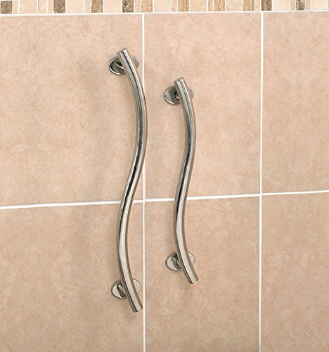 Grab Rail Homecraft Luxury Curved Stainless Steel