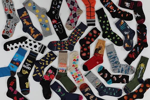 Hotsox Men's Pufferfish Crew Socks Rubber Duck 1 Pair Dark Blue3