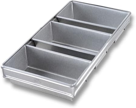 Aluminized Steel Glazed 3-Strap Loaf Pan Set