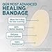 BAND-AID Brand Pro Heal Hydrocolloid Blister Bandages for Advanced Healing, 100% Waterproof, Extra Cushion for Blister Protection and Less Scarring Versus Uncovered Wound, 6 ct