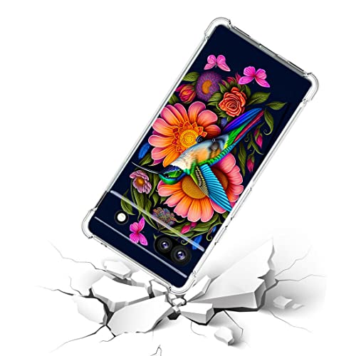 Coque Pixel 6a anti-rayure fleurie pour éviter les bris d'écran - 2