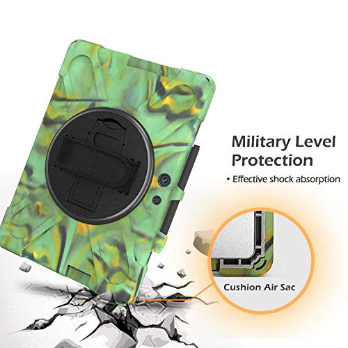 Coque pour Microsoft Surface Pro X antichoc et robuste avec béquille rotative