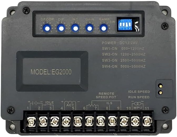EG2000 Engine Speed Control Unit Controller for Generator Electronic Governor Board