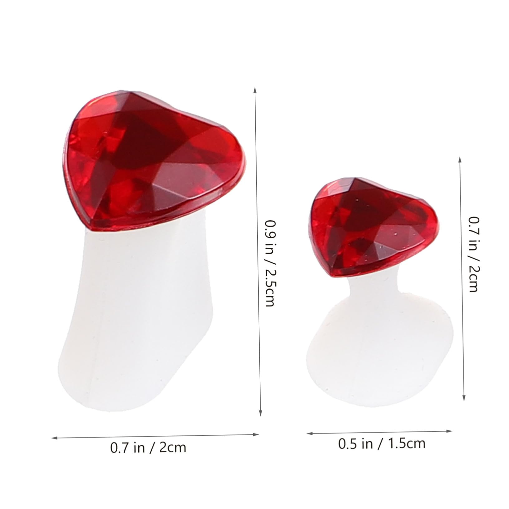 Ipetboom 24pcs Toe Separators for Nail Art Silicone Manicure Tool Set Toe Corrector for Ingrown Toenails