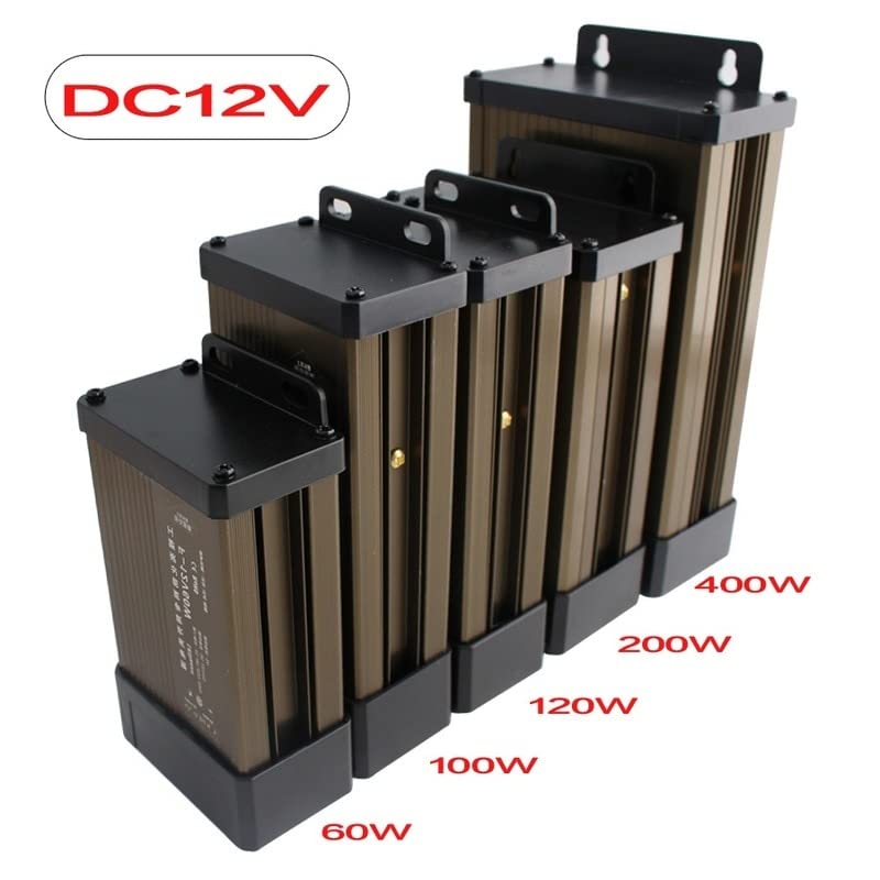 1 2V 500W Fuente de alimentación SMPS 5V 12V 24V 100W 200W 300W 400W 500W 220V for 5V 12V 24V Suministro de energía a Prueba de Lluvia al Aire Libre (Color : 5V 70A 50W)