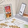 Amazon.com: FINGERINSPIRE 12 pcs 2 Styles Photo Frame Easel Back Stand ...