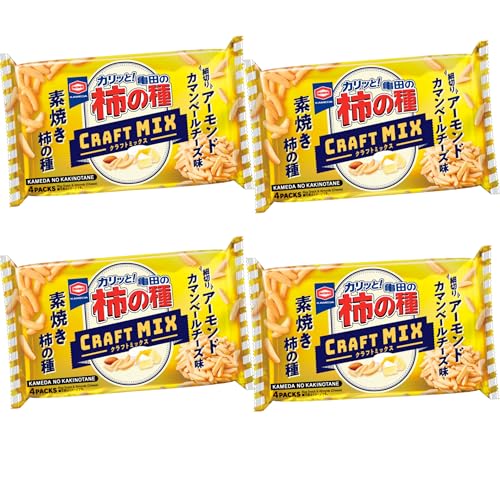 �y4�܃Z�b�g�z�`�̎� �N���t�g �~�b�N�X �A�[�����h �J�}���x�[���`�[�Y �f�Ă��`�̎� 4�p�b�N�l�� 70g X 4�� �ĉ� �T�c �`�̎� Craft MIX