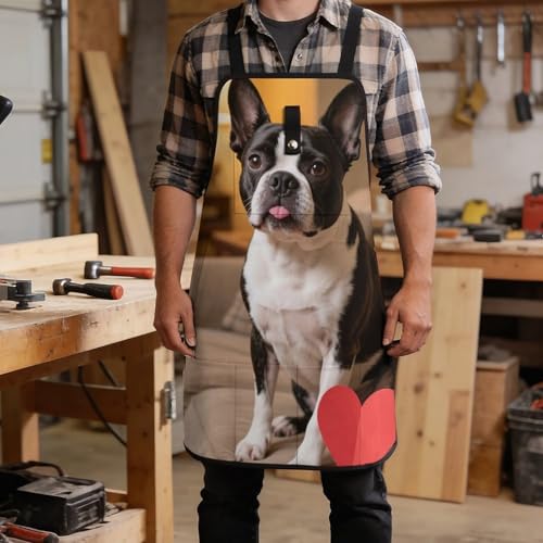 Delantal de trabajo con 8 bolsillos para hombres miniatura 5