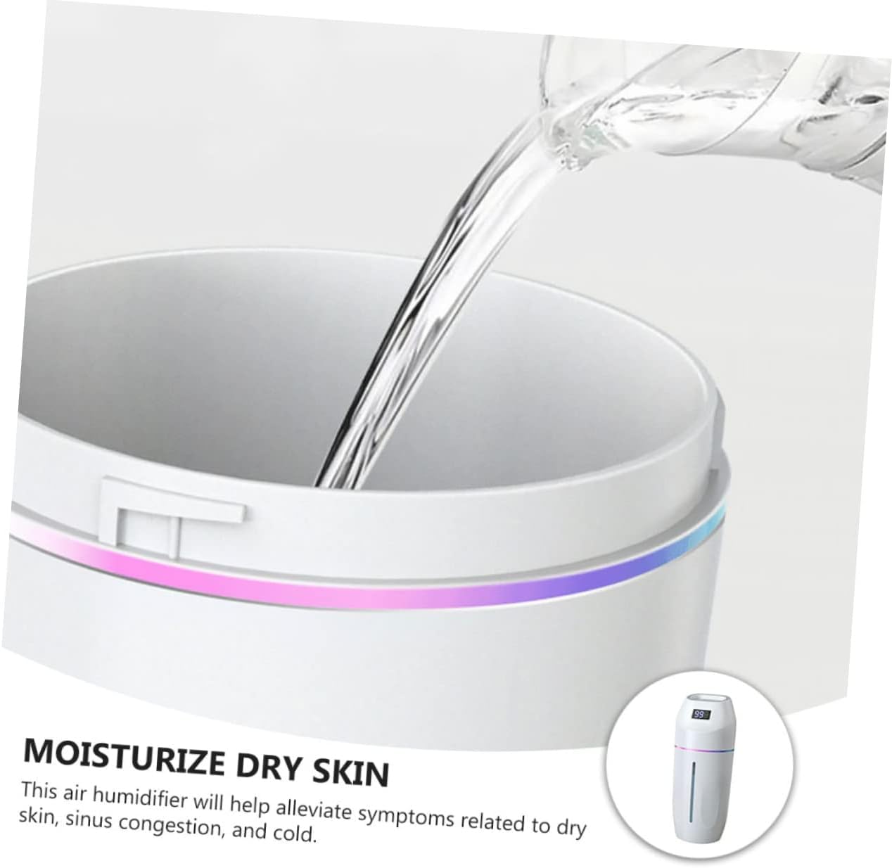 per Uso Domestico 1 Set Aromaterapia Macchina Umidificatore Diffusore Diffusori di Olio Essenziale for la Casa Mini Umidificatore Diffusori di Oli Essenziali