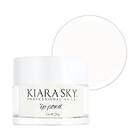 Vista 1 de Kiara Sky Polvo de inmersión tonos blancos 1 oz, blanco lechoso