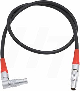 HangTon CForce Motor LBUS Cable for ARRI Alexa Mini Master Grips WCU-4 Cmotion Adjustable Right Angle 4-Pin to 4 Pin 60cm
