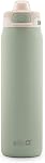 Ello Pop & Fill 22oz Stainless Steel Water Bottle with QuickFill Technology, Double Walled and Vacuum Insulated Metal, Leak Proof Locking Lid, Straw and Chug, Reusable, BPA Free, Tonal Cream