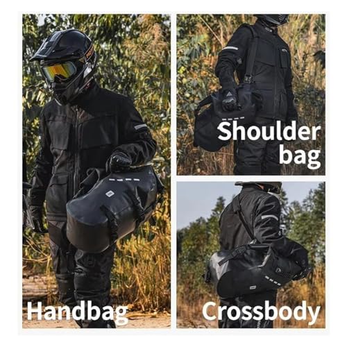Solución de almacenamiento impermeable y universal para equipaje de moto en ruta 5