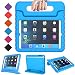 BMOUO Apple iPad Mini Shockproof Case Light Weight Kids Case Protection Cover Handle Stand for Children for Apple iPad Mini 3rd Gen (2014 Released) / iPad Mini 2 with Retina Display / iPad Mini (Blue)