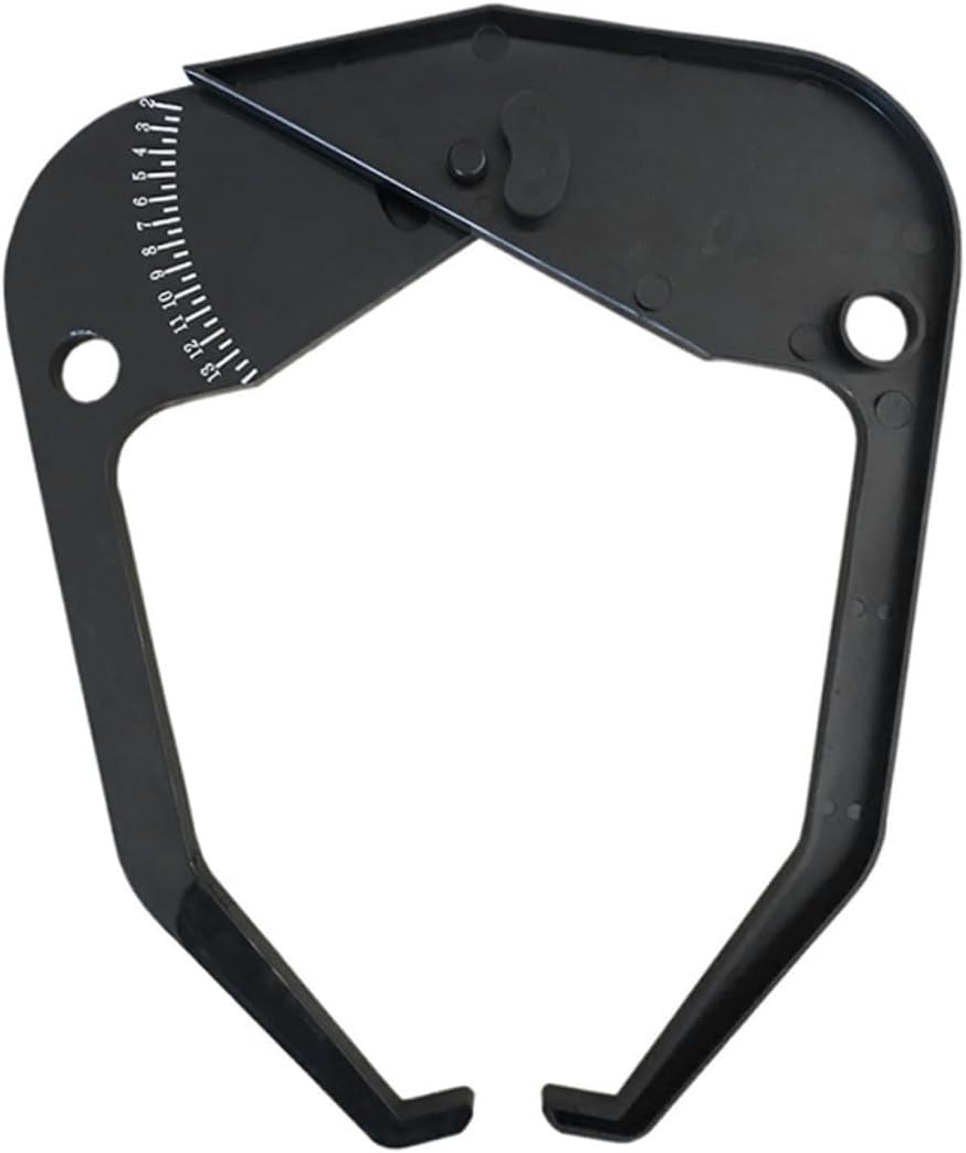 Car Tire Caliper Ruler Tire Scale Balancing Machine Accessory High Precision Rim Measuring Tool for Car Wheel Balancer Easy Operation with Bright Numbers