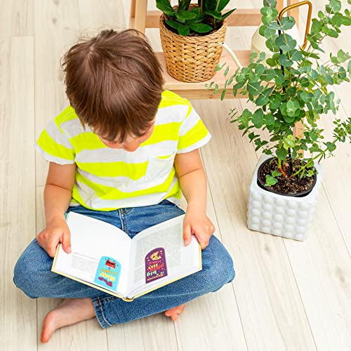 48 Pack Scented Bookmarks Magnetic Scratch And Sniff Bookmarks Fruit Food Bookmarks For Kids Cute Bookmarks With Sayings Christmas Bookmarks For Kids Students Teens Teachers (Food Flavor) #TOP6