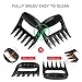 BBQ Bear Claws For Pulled Pork, BBQ Meat Shredder Claws, Grill Smoker Bear Meat Paw Claws, Smoked Barbecue Grilling Accessories By OpaceLuuk (Black) Upgraded