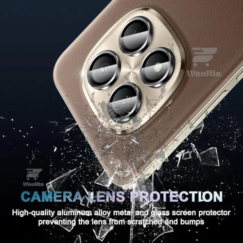 Image of Pack 4 - Camera lens Protector Ring for Redmi Note 15 Pro 5G Camera Tempered Glass Aluminum Alloy Rings, Ultra-HD Metal Frame- Black