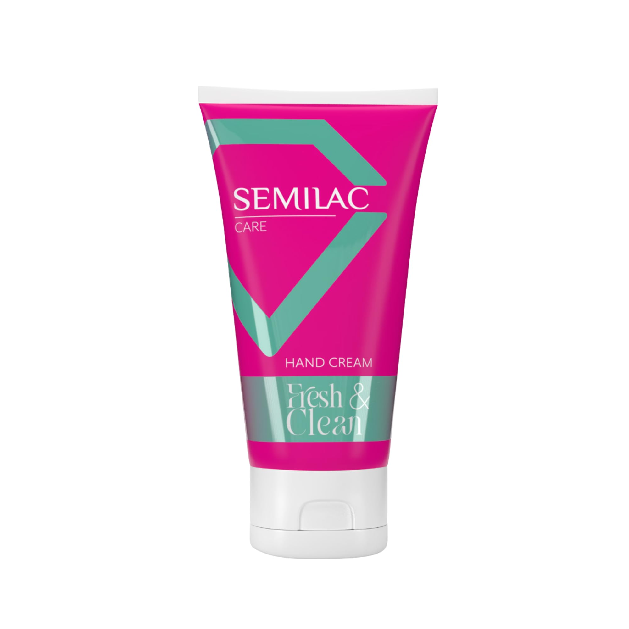 Semilac Fresh & Clean Hand Cream with Shea Butter 250ml - Nourishing and Moisturising Cream for Daily Self Care - Rich Natural Formula with Panthenol and Collagen - Soothes Dry Hands