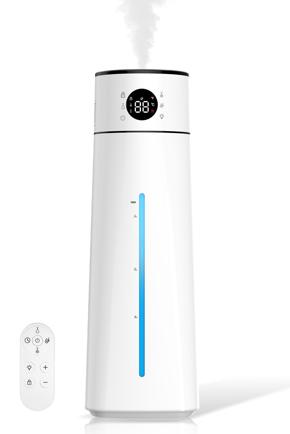 Amazon.co.jp: 加湿器 大容量 8L 【 AIスマート 知能恒湿】 超音波式