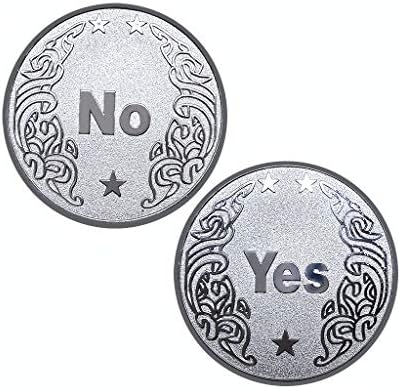 Yes or No Flipping Challenge Coin! Commemorative Coins Collection