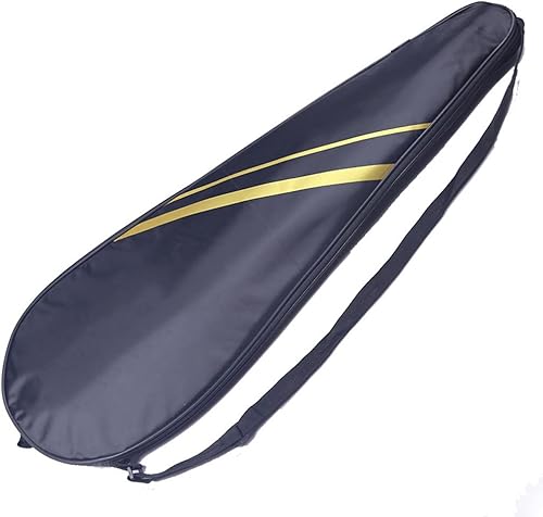 Walnut Mochila profesional de bádminton Schläger Tasche Fit 2 Schläger Leichte Außen Gym Sport Training Racquette Einzel-Shouder color A talla