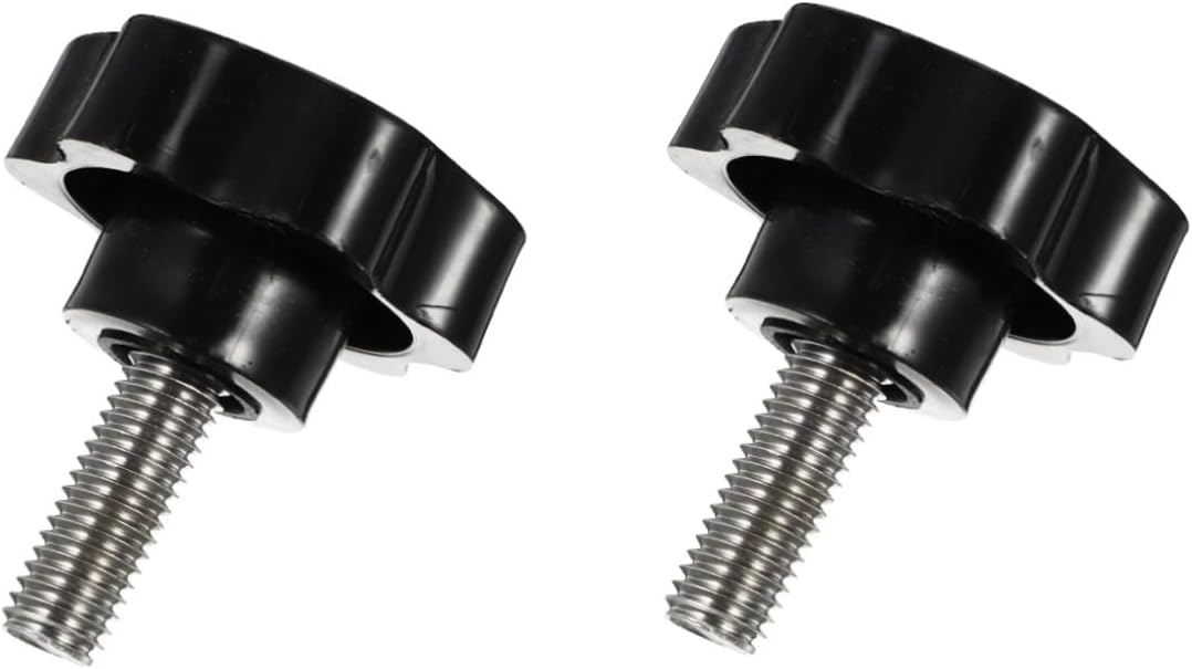 Mobestech 2pcs Clamping Screw Knob Umbrella Stand Parts Stainless Steel Screws Bolts