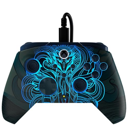 Manette gaming filaire Rematch Advanced Wired pour Xbox Kitsune Everglow Turtle Beach® - vue 3
