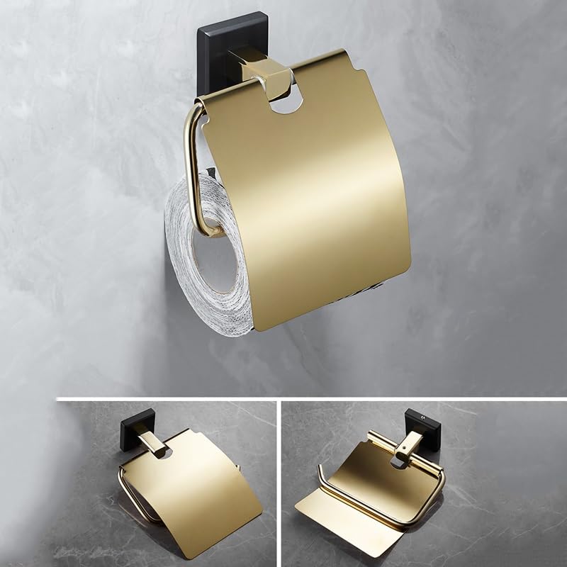 Barra for toallas de baño en acero inoxidable mate para colgar sin taladro 6