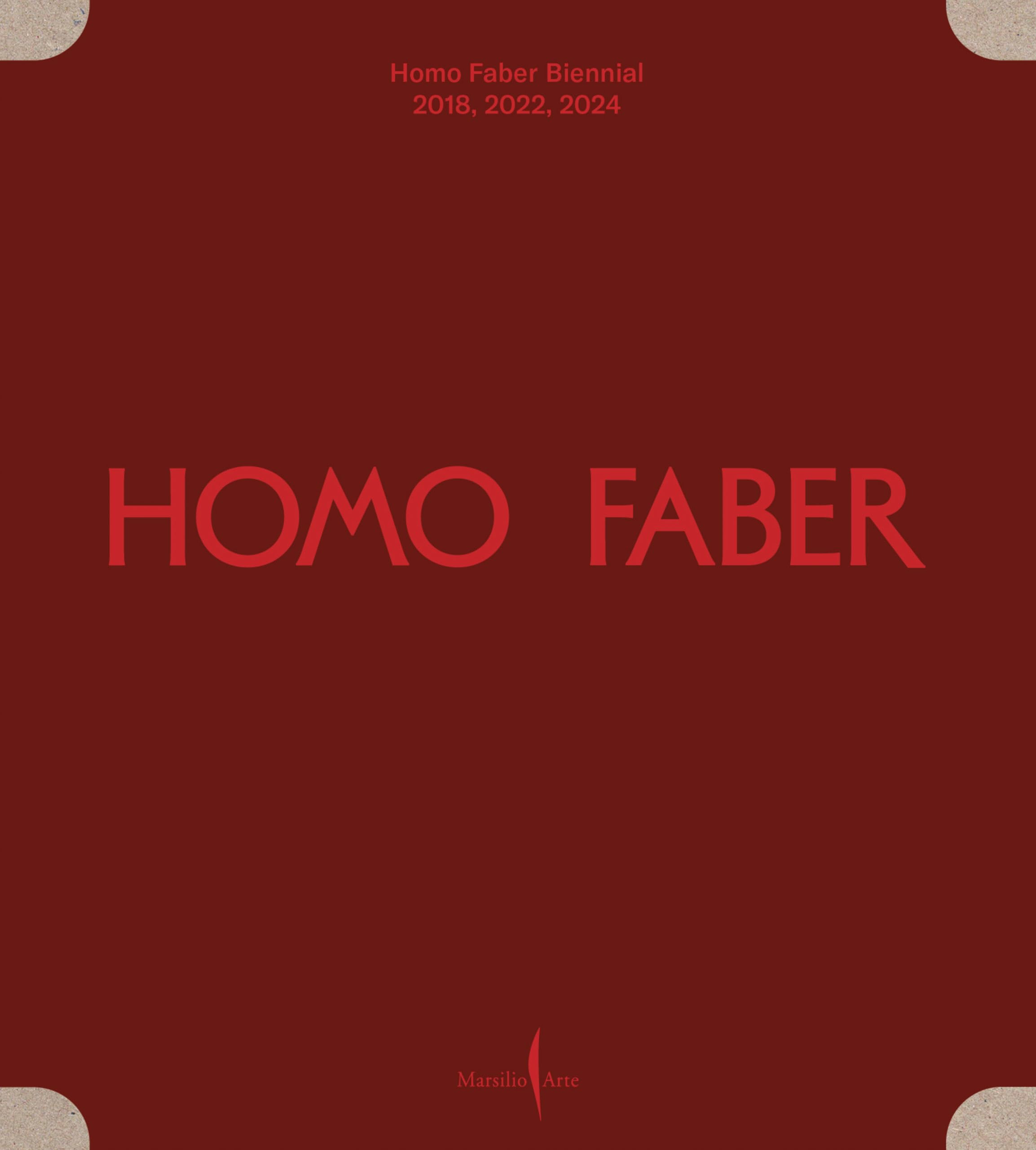 Livre Homo Faber Biennial 2018 2022 2024 anglais cadeau idéal pour collectionneur
