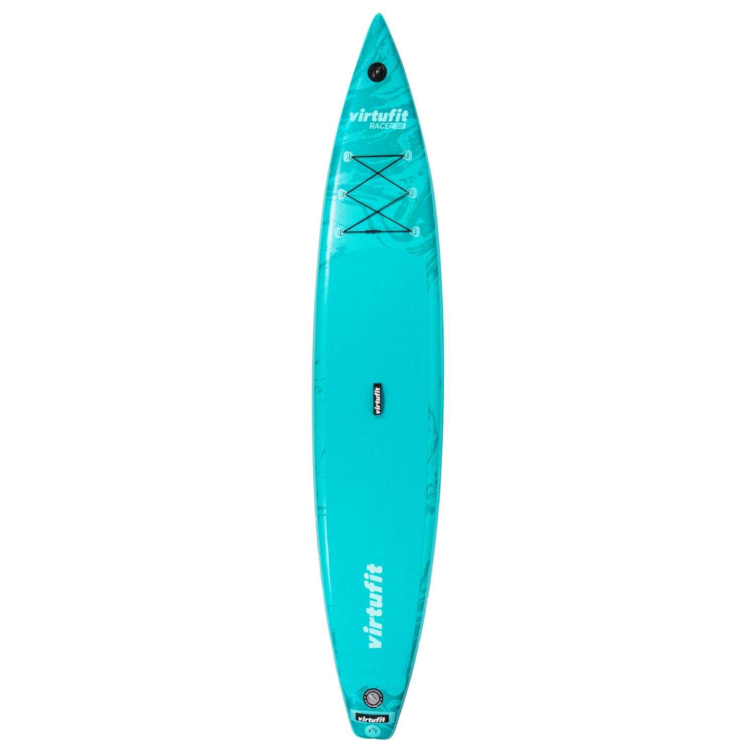 VirtuFit Stand Up Paddle Board Set – Aufblasbares SUP Board mit Paddel, Rucksack und Zubehör für Freizeit, Touring und Allround Paddling