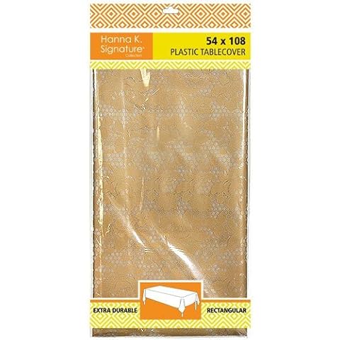 Hanna K. Signature Collection Plastic Rectangular Table Cover Cover