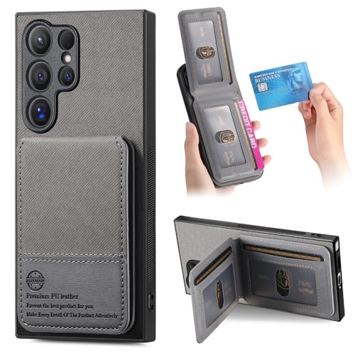 Coque Samsung Galaxy S21 Plus en toile grise pour déplacements et sorties